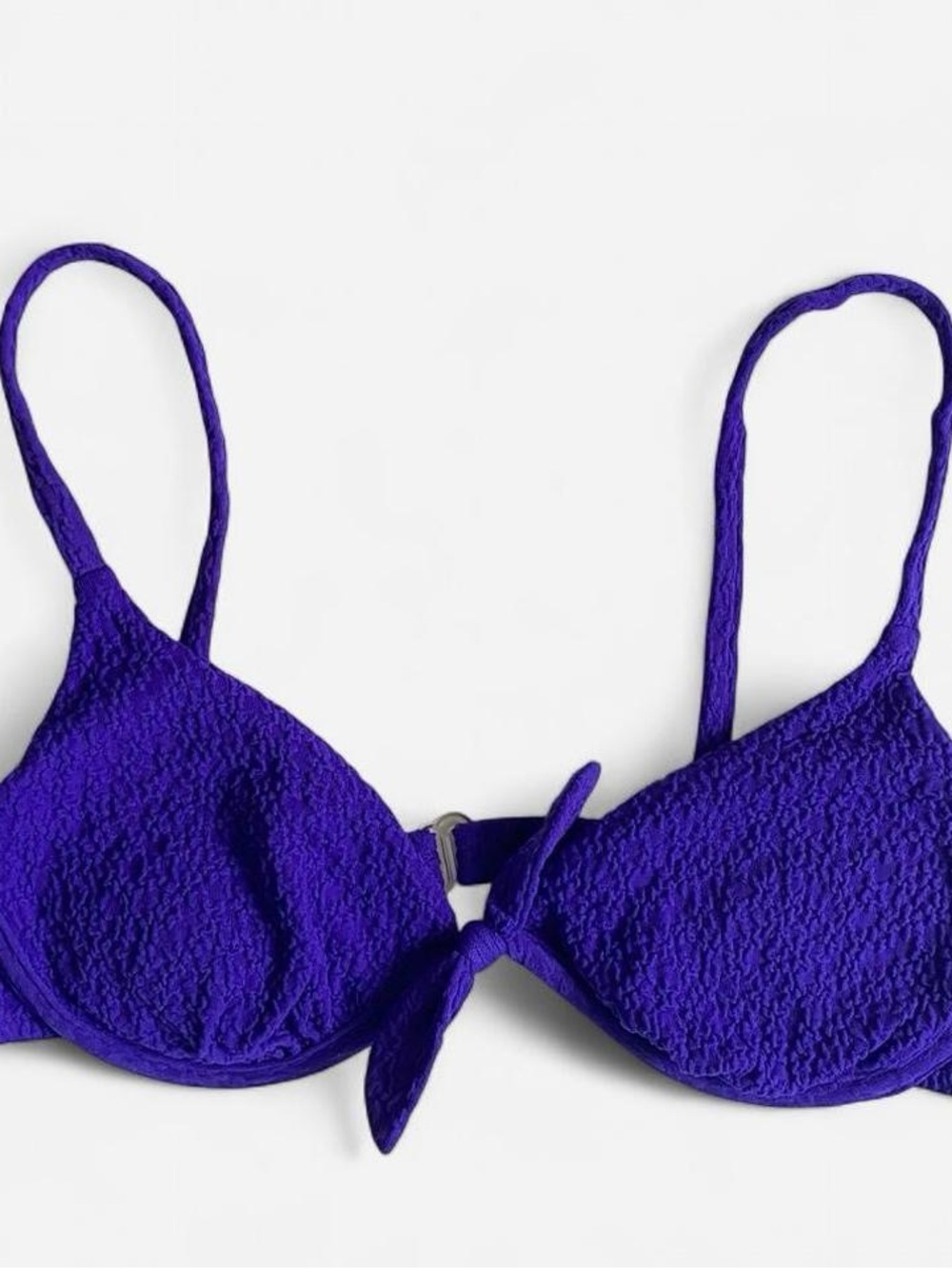Vintage purple bikini top